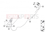 Bowden cables - BMW Motorrad C 650 GT 16 (0C05, 0C15) 2018