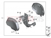 Backrest - BMW Motorrad C 650 GT 16 (0C05, 0C15) 2018