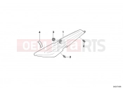 BMW Motorrad BMW 1997 R-Models 4V R 850 R 94 (0401,0406) Tail trim