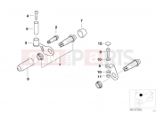 BMW Motorrad BMW 1997 R-Models 4V R 850 R 94 (0401,0406) Button for microphone/2-way radio