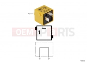 BMW Motorrad BMW 1997 R-Models 4V R 850 R 94 (0401,0406) Connection plug, golden brown