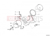 BMW Motorrad BMW 1997 R-Models 4V R 850 R 94 (0401,0406) Dashboard mounting parts, authorities