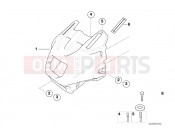 BMW Motorrad BMW 1997 R-Models 4V R 850 RT 96 (0412) Trim panel upper part 