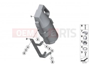 BMW Motorrad BMW 1997 R-Models 4V R 850 RT 96 (0412) Fire extinguisher / Holder