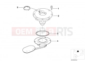 BMW Motorrad BMW 1998 R-Models 4V R 850 GS 95 (0403) Filler cap