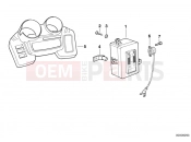 BMW Motorrad BMW 1998 R-Models 4V R 850 GS 95 (0403) Driver's information display