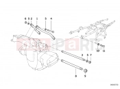 BMW Motorrad BMW 1998 R-Models 4V R 850 R 94 (0401,0406) Engine Suspension