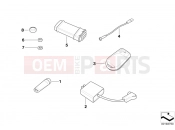 BMW Motorrad BMW 1998 R-Models 4V R 850 R 94 (0401,0406) Theft alarm, basic unit