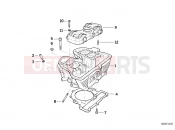 Cylinder Head - BMW Motorrad F 650 97 (0162) 2000