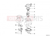 Carburetor cap/piston/float - BMW Motorrad F 650 97 (0162) 2000