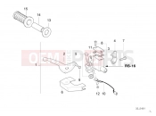 Handbrake lever - BMW Motorrad F 650 97 (0162) 2000