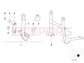 Modification kit f lower chassis - BMW Motorrad F 650 97 (0162) 2000