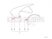Windshield - BMW Motorrad F 650 97 (0162) 2000