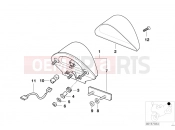 Rear light - BMW Motorrad F 650 97 (0162) 2000