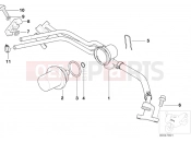BMW Motorrad BMW 2000 Special engines A61 (9251) Fuel distributor/Pressure regulator