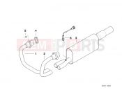 BMW Motorrad BMW 2000 Special engines A61 (9251) Exhaust system