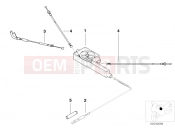 BMW Motorrad BMW 2000 Special engines A61 (9251) Bowden cable/cable distributor