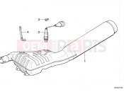 BMW Motorrad BMW 2000 R-Models 4V R 850 RT 96 (0412) Muffler