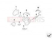 BMW Motorrad BMW 2000 R-Models 4V R 850 RT 96 (0412) Primed parts