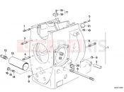 BMW Motorrad BMW CLASSIC 1987 R-Models 2V R 65 RT SF Engine housing mounting parts