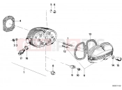BMW Motorrad BMW CLASSIC 1984 R-Models 2V R 80 RT Cylinder head / Cover / Gaskets