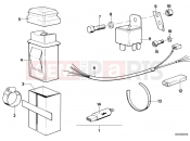 BMW Motorrad BMW CLASSIC 1984 R-Models 2V R 80 RT Wiring hazard warning