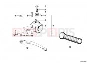 BMW Motorrad BMW CLASSIC 1984 R-Models 2V R 80 Handle unit left