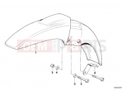 BMW Motorrad BMW CLASSIC 1984 R-Models 2V R 80 Mudguard front