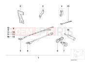 BMW Motorrad BMW CLASSIC 1984 R-Models 2V R 80 Retrofit kit, socket