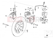 BMW Motorrad BMW CLASSIC 1984 R-Models 2V R 80 RT Front wheel brake