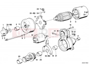BMW Motorrad BMW CLASSIC 1984 R-Boxer R65LS Starter single parts / Bosch