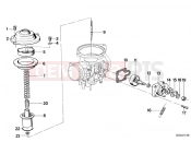 BMW Motorrad BMW CLASSIC 1984 R-Boxer R65LS Carburetor cap/piston/starter housing
