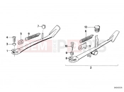 BMW Motorrad BMW CLASSIC 1984 R-Boxer R65LS Side stand