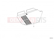 BMW Motorrad BMW CLASSIC 1984 R-Boxer R65LS Battery cover