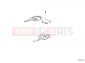 BMW Motorrad BMW CLASSIC 1984 R-Boxer R65LS Key head illuminated