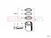 Piston - BMW Motorrad R60/2 1966