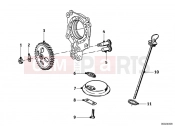 Oil pump - BMW Motorrad R60/2 1966