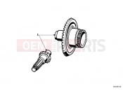 Crowngear set - BMW Motorrad R60/2 1966