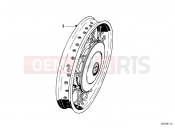 Spoke wheel - BMW Motorrad R60/2 1966
