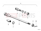 Sidecar mount - BMW Motorrad R60/2 1966