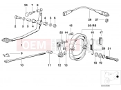 BMW Motorrad BMW CLASSIC 1990 R-Models 2V R 100 RT Rear wheel brake