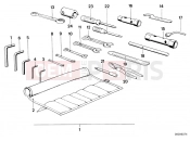 BMW Motorrad BMW CLASSIC 1990 R-Models 2V R 100 RT Car tool