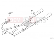 BMW Motorrad BMW CLASSIC 1992 R-Models 2V R 80 Exhaust system