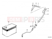 BMW Motorrad BMW CLASSIC 1993 R-Models 2V R 80 Front brake-brake pipe