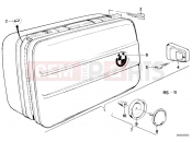 BMW Motorrad BMW CLASSIC 1993 R-Models 2V R 80 Set motocase black