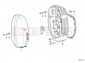 BMW Motorrad BMW CLASSIC 1994 R-Models 2V R 80 RT Protecting cover - chain cover