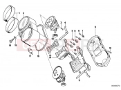 BMW Motorrad BMW CLASSIC 1994 R-Models 2V R 80 RT Instruments/mounting parts