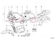BMW Motorrad BMW CLASSIC 1994 R-Models 2V R 80 RT Painted Parts