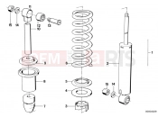 BMW Motorrad BMW CLASSIC 1995 R-Models 2V R 100 RT Spring strut, rear