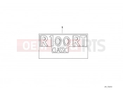 BMW Motorrad BMW CLASSIC 1995 R-Models 2V R 100 RT Sticker classic